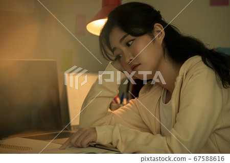 生活方式，研究，女人 67588616