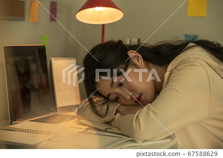 生活方式，研究，女人 67588629
