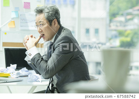 Business, 1 person, fatigue 67588742