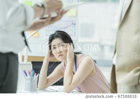 Business, 3 people, collaboration Business, 3 people, collaboration 67588818