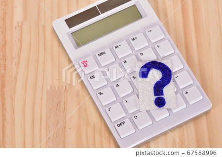 Calculator and Hatena mark Calculator and Hatena mark 67588996