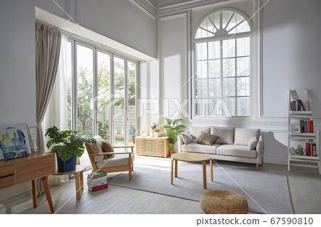 Midsummer sunny living room 67590810