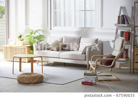 Midsummer sunny living room 67590835