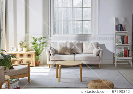 仲夏陽光明媚的客廳 仲夏陽光明媚的客廳 67590843