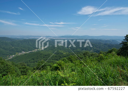 《廣島縣》天氣晴朗,從丸丸山公園眺望 《廣島縣》天氣晴朗,從丸丸山公園眺望 67592227