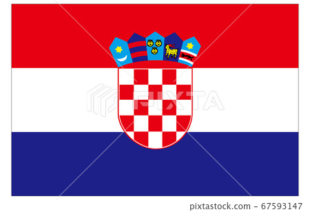 新世界旗幟 2:3Ver 克羅埃西亞 新世界旗幟 2:3Ver 克羅埃西亞 67593147