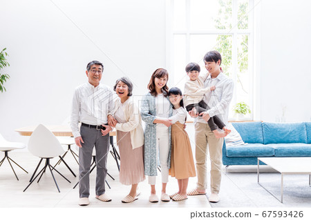 三代家庭，生活，家庭 67593426