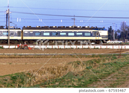 Railway: Japanese National Railways: Limited Express "Hatsukari" Railway: Japanese National Railways: Limited Express "Hatsukari" 67593467