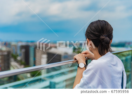 Looking down on Hakata Looking down on Hakata 67595956