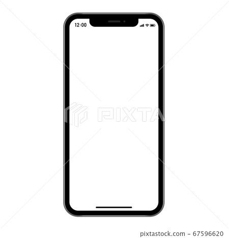 Smartphone screen frame 67596620