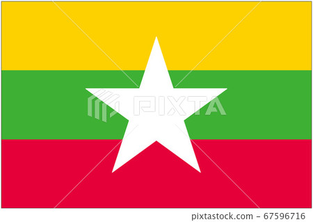 Flag of Myanmar 67596716