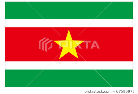 New World Flag 2:3 Ver Suriname New World Flag 2:3 Ver Suriname 67596975