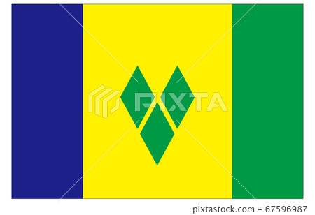 New World Flag 2:3 Ver Saint Vincent and the Grenadines New World Flag 2:3 Ver Saint Vincent and the Grenadines 67596987