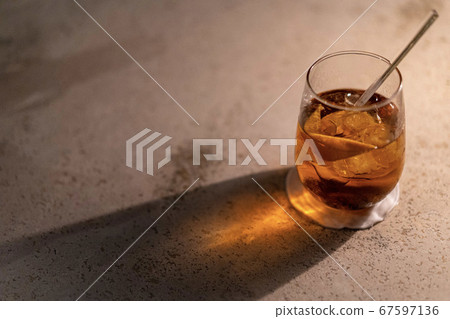 Cocktails and shadows Shadows of glasses on the bar table Cocktails and shadows Shadows of glasses on the bar table 67597136