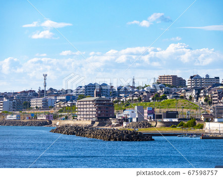 兵庫縣神戶市Tarumi-ku的海岸線城市景觀 67598757