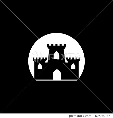 Castle icon. Castle tower icon or symbol. Vector Castle icon. Castle tower icon or symbol. Vector 67598946