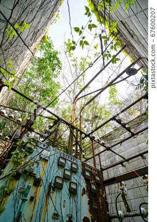 Abandoned factory abandoned switchboard Gunma Prefecture 67600207