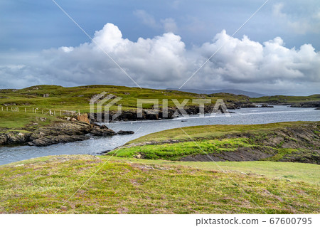 The coastline at Dawros in County Donegal - Ireland. 67600795