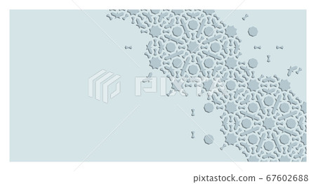 Card for invitation, celebration, save the date, wedding performed in arabic geometric tile. Cut out paper. Card for invitation, celebration, save the date, wedding performed in arabic geometric tile. Cut out paper. 67602688