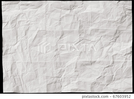 Recycle white paper crumpled texture, Abstract  grey paper wrinkled for background 67603952
