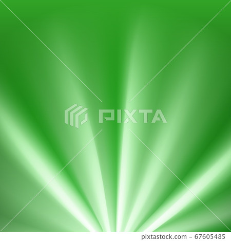 Green colored rays with color spectrum flare Green colored rays with color spectrum flare 67605485