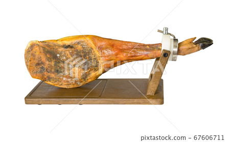 Whole Serrano ham leg 67606711