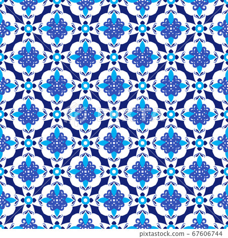 Azulejos portuguese traditional ornamental tile 67606744