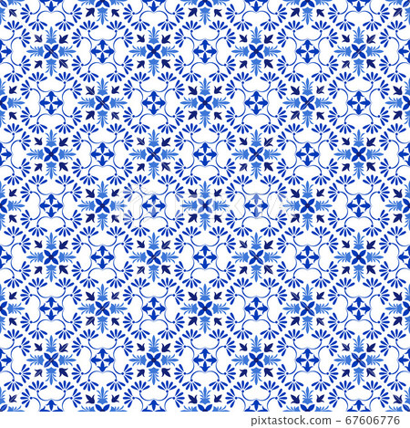 Azulejos portuguese traditional ornamental tile 67606776