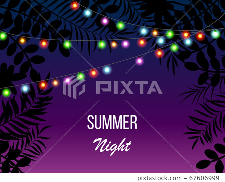 Hot summer night party invitation flyer template Hot summer night party invitation flyer template 67606999