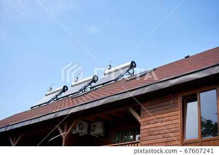 Solar water heating system Ecological economical 67607241