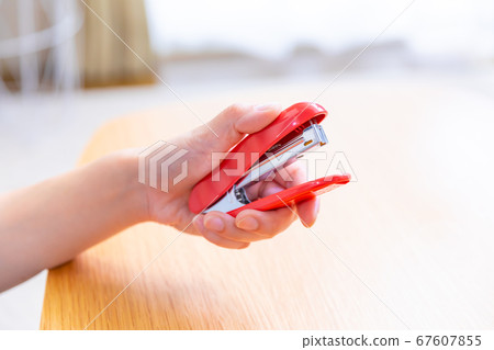 Stapler hand copy space Stapler hand copy space 67607855