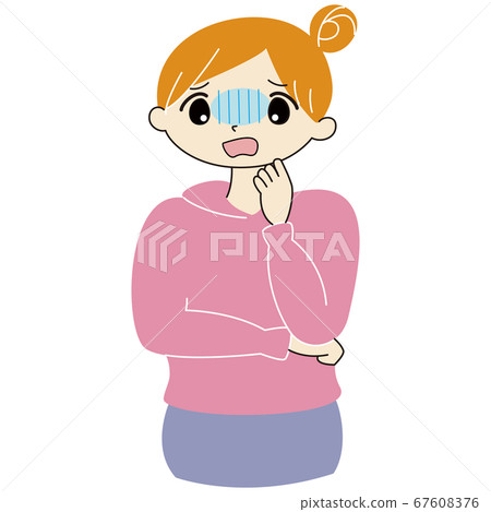 Pale woman shock Pale woman shock 67608376