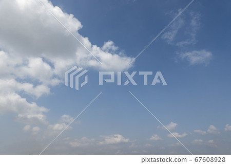 Landscape with blue sky and white clouds Landscape with blue sky and white clouds 67608928