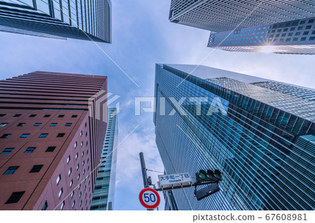 Japan's Tokyo cityscape Otemachi One etc. Japan's Tokyo cityscape Otemachi One etc. 67608981