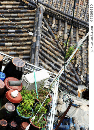 平舖的屋頂景觀 平舖的屋頂景觀 67609410