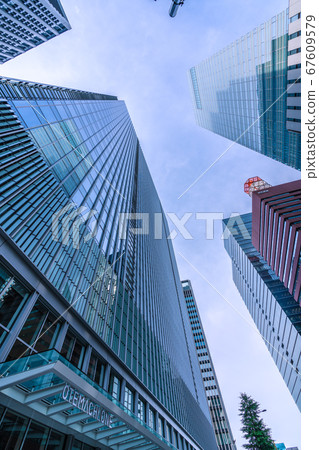 Japan's Tokyo cityscape Otemachi One etc. 67609579