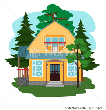 House in forest House in forest 67609698