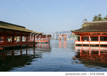 廣島縣秋季廿日市市宮島嚴島神社 廣島縣秋季廿日市市宮島嚴島神社 67610696