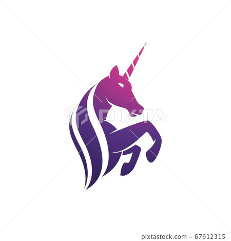 Unicorn Logo icon vector illustration 67612315