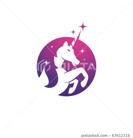 Unicorn Logo icon vector illustration 67612318