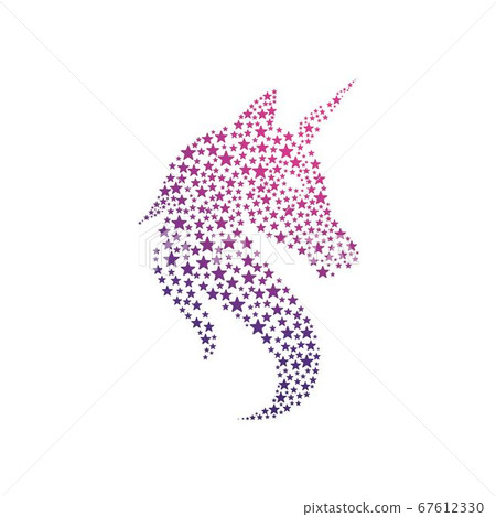 Unicorn Logo icon vector illustration Unicorn Logo icon vector illustration 67612330