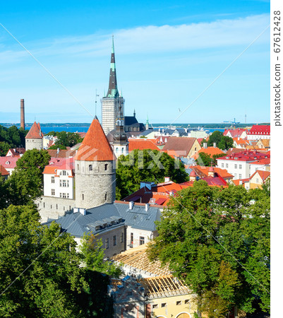 Talinn old town, Estonia 67612428