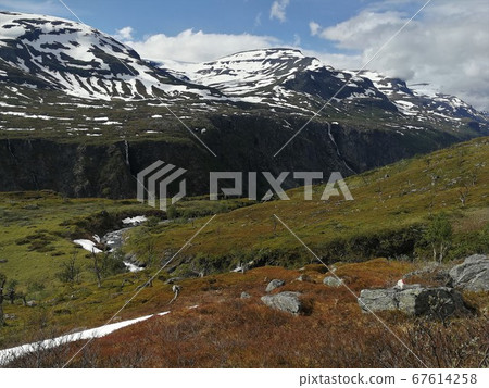 Norway beyond the Arctic Circle. Norway beyond the Arctic Circle. 67614258