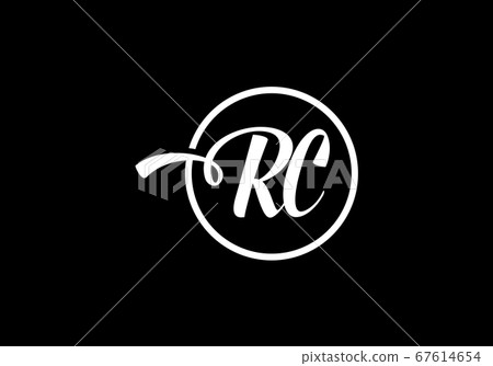 RC Logo Monogram ESport Gaming with Gas Shape Design Stock Vector -  Illustration of capital, skull: 223029084