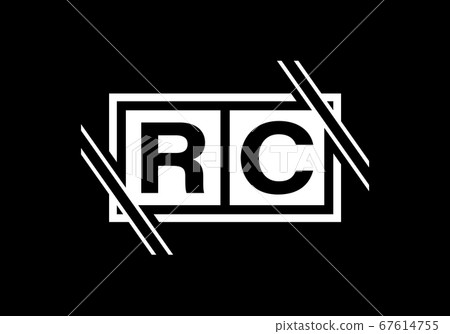 Initial Monogram Letter R C Logo Design Vector... - Stock Illustration  [67614665] - PIXTA