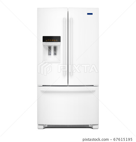 white maytag side by side refrigerator