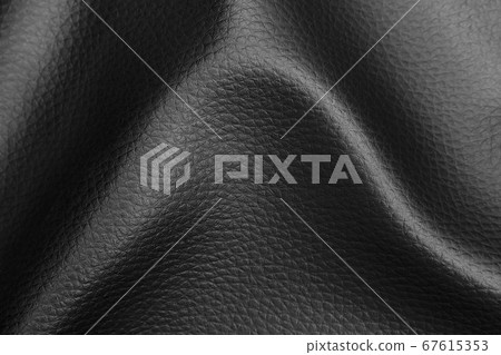 Abstract background of creased black leather Abstract background of creased black leather 67615353