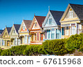 Painted Ladies at Alamo Square, San Francisco, USA 67615968