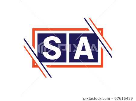 Initial Monogram Letter S A Logo Design Vector Template. S A Letter Logo Design Initial Monogram Letter S A Logo Design Vector Template. S A Letter Logo Design 67616459