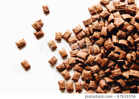 Sweetened sugary chocolate breakfast cereal Sweetened sugary chocolate breakfast cereal 67616556